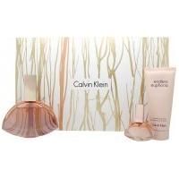 Calvin Klein Endless Euphoria Gift Set 125ml EDP Spray + 15ml EDP + 100ml Body Lotion