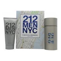 Carolina Herrera 212 Men Gift Set 100ml EDT + 100ml Aftershave Gel