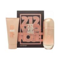 Carolina Herrera 212 VIP Rosé Gift Set 80ml EDP Spray + 100ml Body Lotion