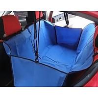 Cat Dog Car Seat Cover Pet Baskets Solid Portable Foldable Black Gray Brown Red Blue