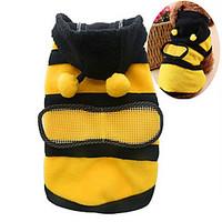 Cat Dog Costume Hoodie Dog Clothes Summer Spring/Fall Animal Cute Cosplay Yellow