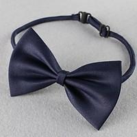 cat dog collar adjustableretractable bowknot red black green blue text ...