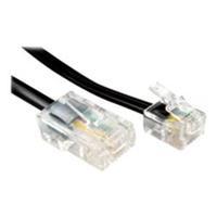 Cables Direct 5m RJ45 M - RJ11 M Cable Black