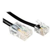 Cables Direct 20m RJ45 M - RJ11 M Cable Black