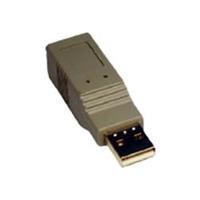 Cables Direct USB 2.0 A M - B F Gender Changer - Beige - B/Q 300