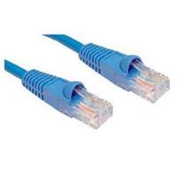 cables direct blue 5m cat 6 utp lszh economy cca eared booted patch le ...