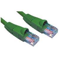 cables direct green 5m cat 6 utp lszh economy cca eared booted patch l ...