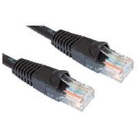 Cables Direct 3m Network 6 LSOH Patch Lead - Moulded - Black - B/Q 100