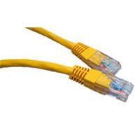 Cables Direct Yellow 10m Network 5E 26AWG Moulded Boot
