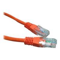 Cables Direct Cable Depot 0.5m RJ-45 (M) to RJ-45 (M) CAT 6 Moulded, Halogen-Free, Booted - Orange