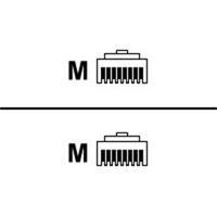 cables direct patch cable rj 45 m to rj 45 m 1m utp cat 5e molded stra ...