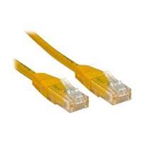 cables direct patch cable rj 45 m rj 45 m 25cm utp cat 6 yellow