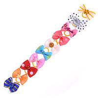 Cat / Dog Hair Accessories / Hair Bow Multicolor Bowknot Cute 20pcs