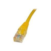 Cables Direct 1.5M Cat5e UTP PVC INJ Moulded Cable - Yellow