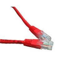 Cables Direct Cat 5E Patch Cable RJ-45 (M) - RJ-45 (M) - Red - 1m