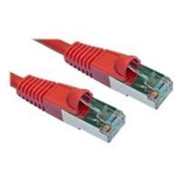 Cables Direct 3m Patch Cable RJ-45 (M) to RJ-45 (M) FTP CAT 5e Moulded, Snagless - Red