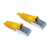 Cables Direct 1m Patch Cable RJ-45 (M) to RJ-45 (M) FTP CAT 5e Moulded, Snagless - Yellow