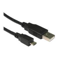 cables direct 05m usb 20 a m micro b m black