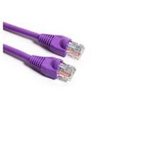 Cables Direct 5MTR Network 6 LSOH Patch Lead Moulded Violet B/Q 50