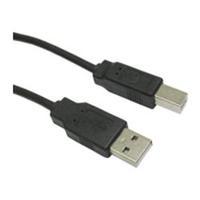 Cables Direct 1.8MTR USB 2.0 A - B CABLE - BLACK