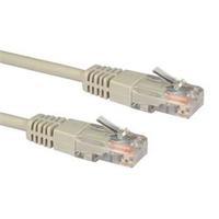 Cables Direct Best Value 5 Metre CAT 5E UTP PVC Inj Moulded Cable - Grey B/Q 70