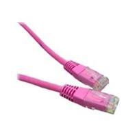 cables direct patch cable rj 45 m rj 45 m 15 m cat 6 pink