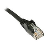 Cables Direct 0.25M CAT 5 E Moulded Boot Black