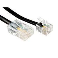 Cables Direct 15m RJ45 M - RJ11 M Cable Black