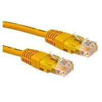 Cables Direct Patch Cable RJ-45 (M) to RJ-45 (M) - 2m UTP CAT 5e Moulded, Stranded Yellow
