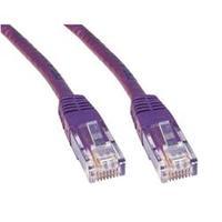 Cables Direct 50cm CAT 6 UTP PVC Injected Moulded Cable - Violet B/Q 250