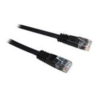 Cables Direct Patch Cable RJ-45 (M) to RJ-45 (M) 10m UTP CAT 5e Molded, Flat - Black