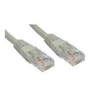 Cables Direct 0.5M Network 6 LSOH Patch Lead - Moulded - Grey - B/Q 250