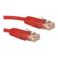 cables direct patch cable rj 45 m to rj 45 m 7m utp cat 5e molded red