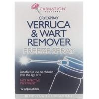 Carnation Foot Care Cryospray Verruca & Wart Remover Freeze Spray