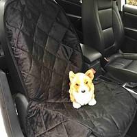 Cat Dog Car Seat Cover Pet Mats Pads Solid Waterproof Portable Foldable Black Brown