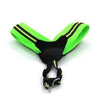 Cat Dog Harness Reflective Adjustable/Retractable Safety Soft Padded Solid Green Rose Nylon