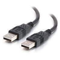 Cables To Go 2m USB A Male to A Male Cable (Black)