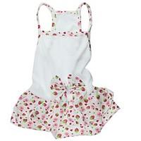 Cat / Dog Dress White Dog Clothes Spring/Fall Wedding