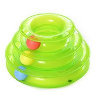 cat toy pet toys ball interactive ball track disk plastic