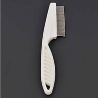 Cat Dog Cleaning Comb Waterproof White