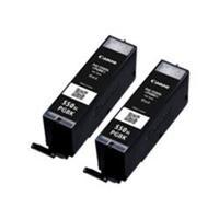 Canon Twin pack pigment Black Ink Cartridge