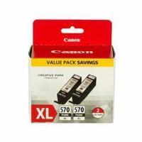 canon twin pack pigment black ink cartridge