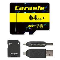 Caraele 64GB Micro SD Card TF Card memory card UHS-I U1 Class10