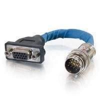 cables to go rapidrun hd15 rgbhv 12 pin din lead