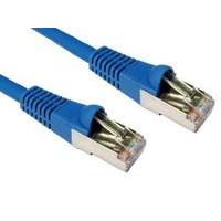 Cat6A Patch Cable 0.5m Blue