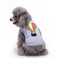 Cat Dog Shirt / T-Shirt Vest Dog Clothes Summer Embroidered Cute Fashion Casual/Daily