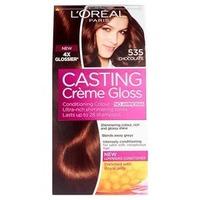 casting creme 535 chocolate brown semi permanent hair dye brunette