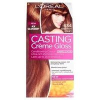 Casting 634 Chestnut Honey Brown Semi Permanent Hair Dye, Brunette