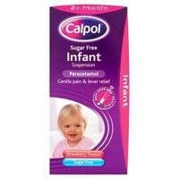 calpol infant suspension 2 months sugar free 100ml