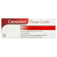 canesten thrush internal external cream combi